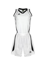 Basketbalov dres ensk white/black