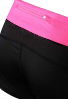 PEAK d�msk� sportovn� �ortky - black/rose